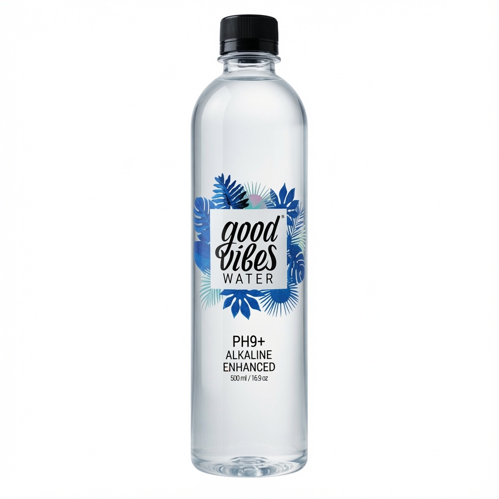 Good Vibes Alkaline Water Bottle
